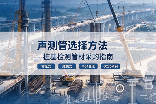 崇明区声测管选型标准