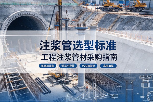 崇明区注浆管选型标准