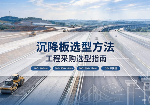 崇明区沉降板选择方法