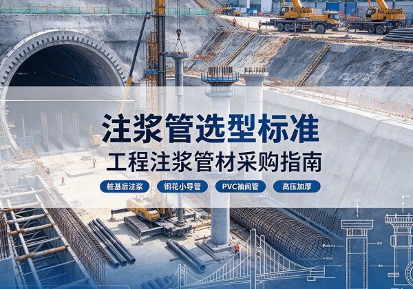 崇明区注浆管选型标准